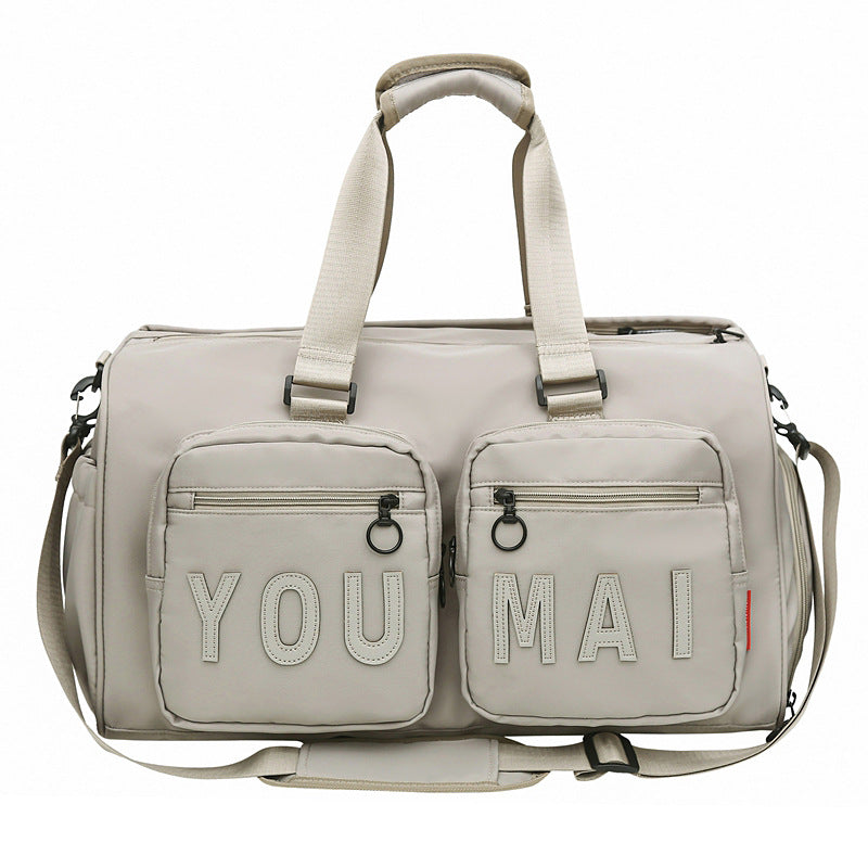 Sleek Multi-Functional Sports Duffel Bag