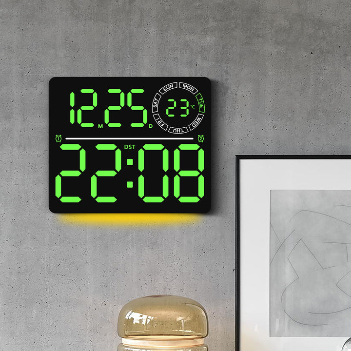 Digital Wall Clock Bowlift