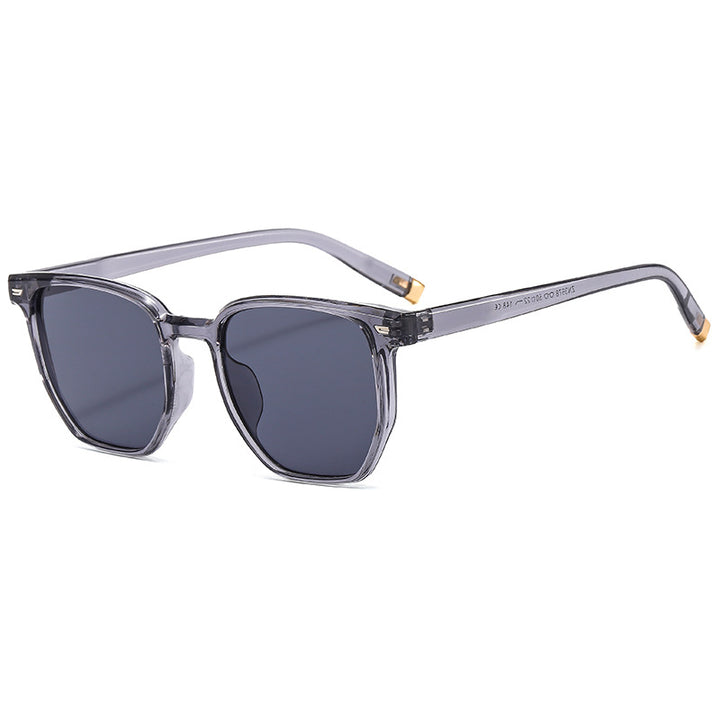 Women's fashionable transparent sunglasses in elegant hexagon design Bowlift