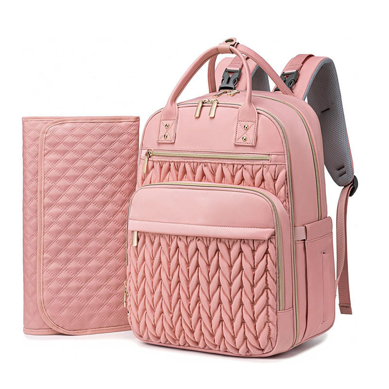 More elegant and functional backpack with multifunctional interior Bowlift