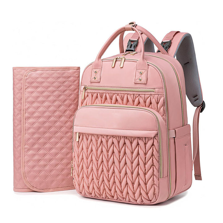More elegant and functional backpack with multifunctional interior Bowlift