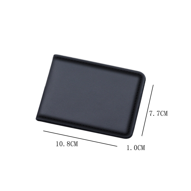 RFID-Blocking Leather Card Holder