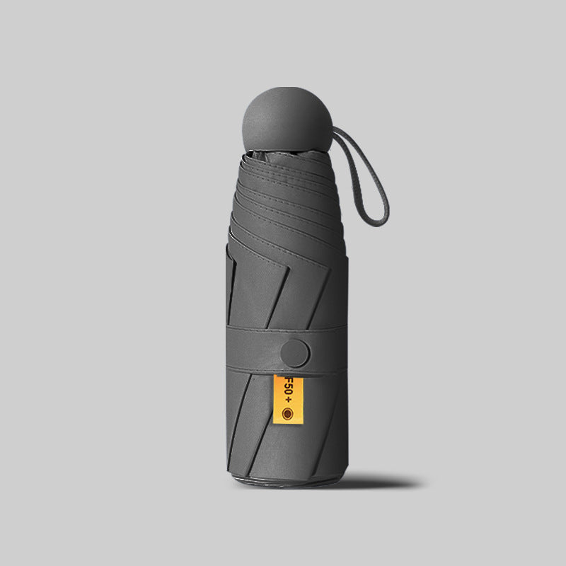 Compact UV protection folding umbrella with travel sleeve Bowlift