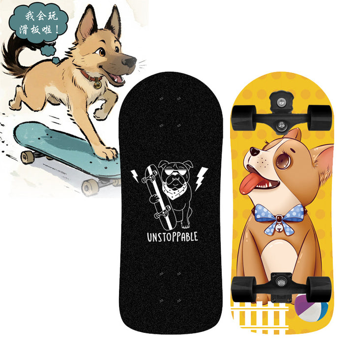 Unicorn-Themed Graphic Skateboard Bowlift