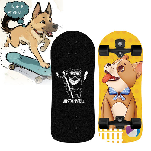 Unicorn-Themed Graphic Skateboard Bowlift