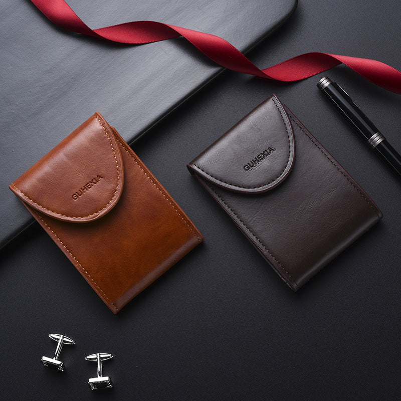Premium Leather Card Holder Bowlift