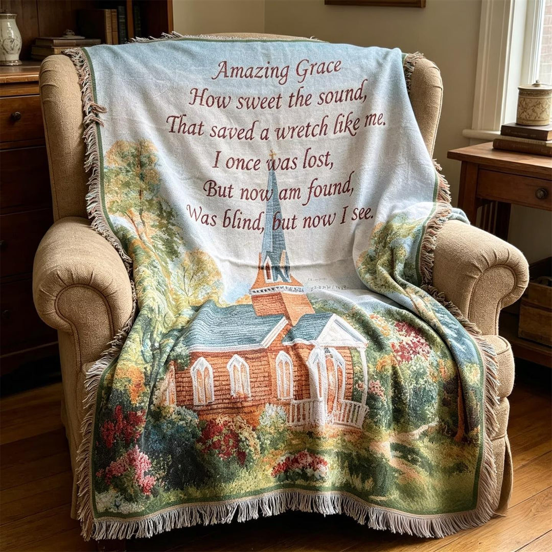 Inspirational Tapestry Throw Blanket