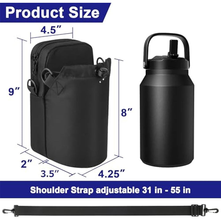 Multifunctional shoulder bag with water-repellent material Bowlift