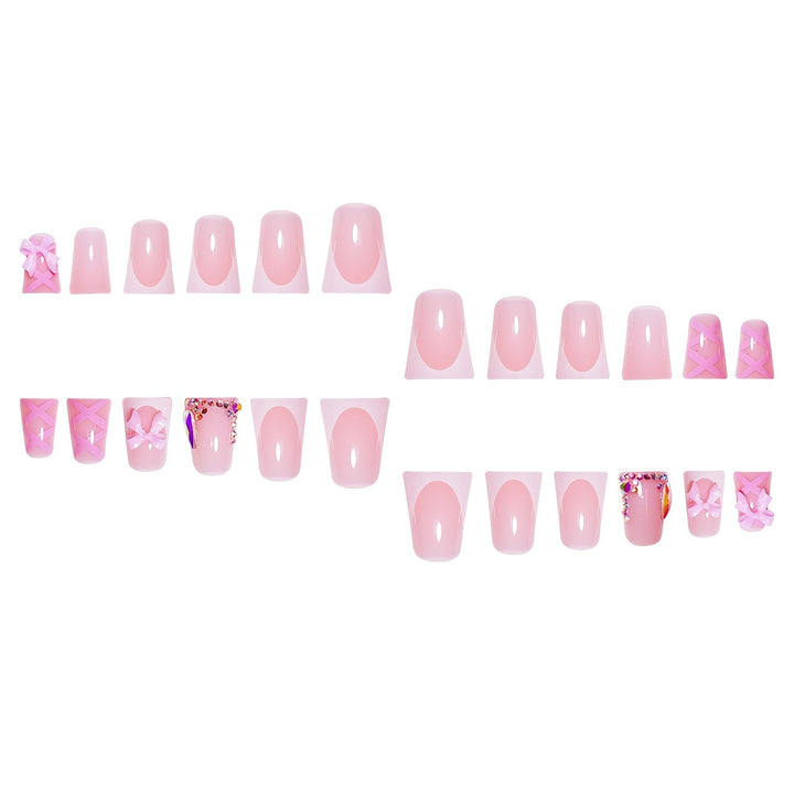 Decorative Press-On Nail Art Set Bowlift