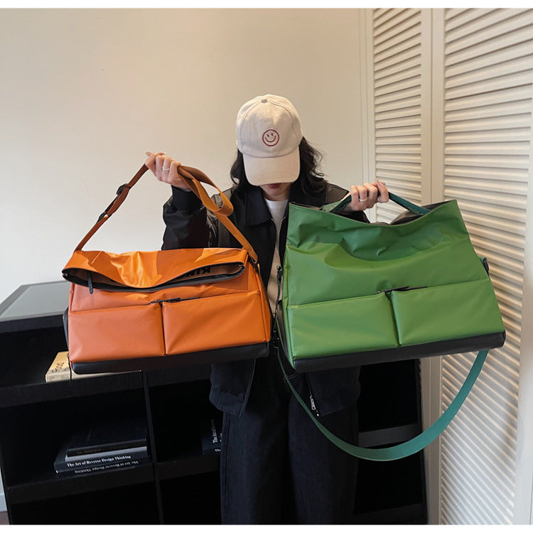Multi-Pocket Waterproof Messenger Bag Bowlift