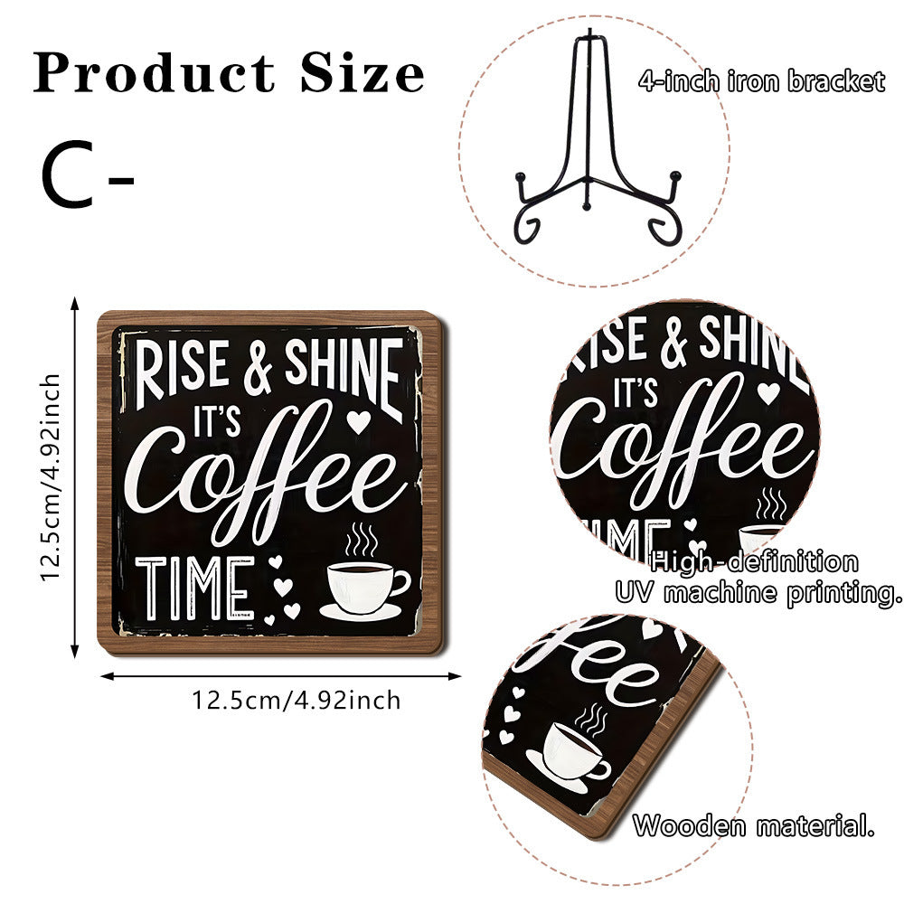 Wooden sign decor Bowlift
