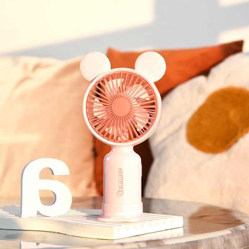 Cute Portable Handheld Fan Bowlift