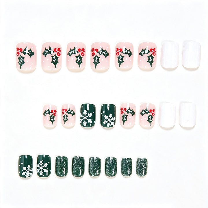 Winter-Themed Nail Art Set Bowlift
