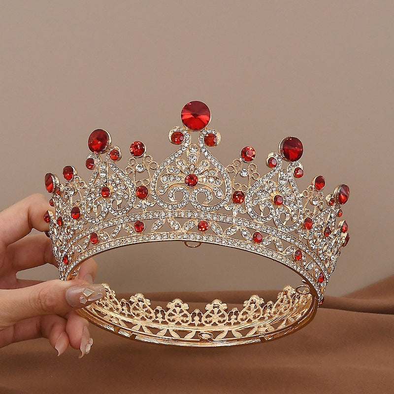 Ladies magnificent crystal crown Bowlift