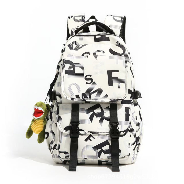 Backpack with Modern Lettering and Thoughtful Compartment System Bowlift