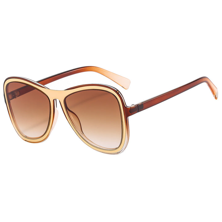 Women's oversized sunglasses with modern tortoiseshell design Bowlift