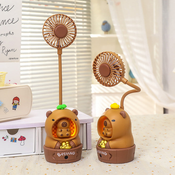 Women cute mini table fan with animal design Bowlift