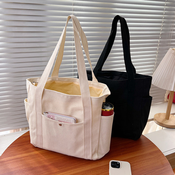 Everyday tote with practical compartments Bowlift