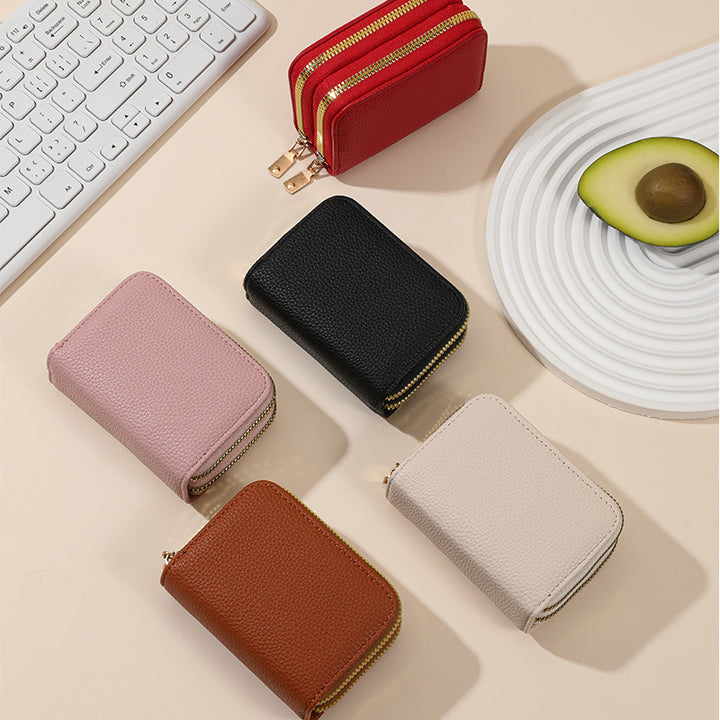 Multi-Pocket Zippered Wallet Bowlift