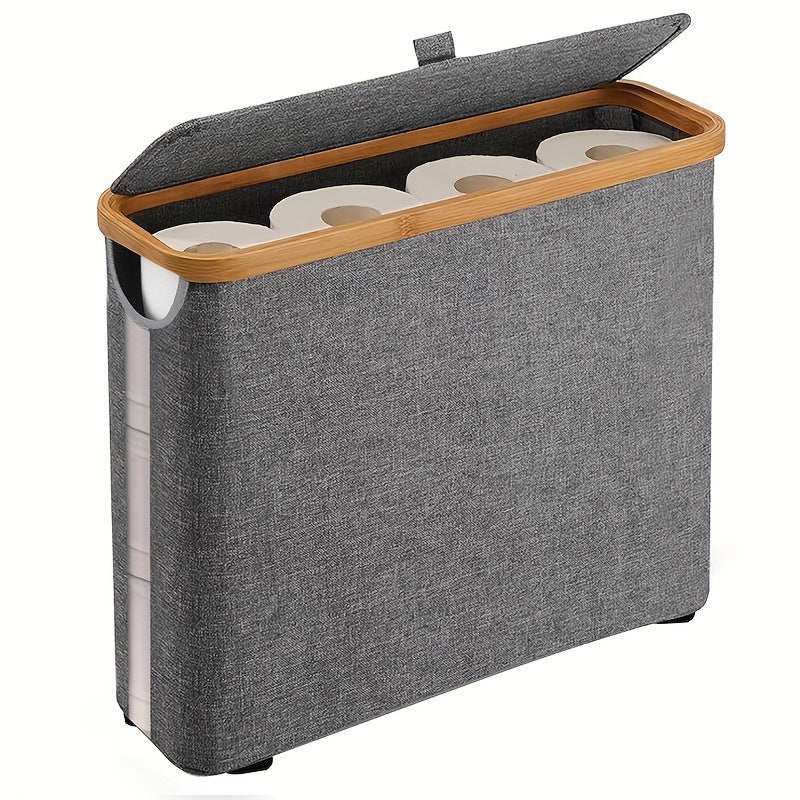 Sustainable recycling organizer with bamboo lid Bowlift
