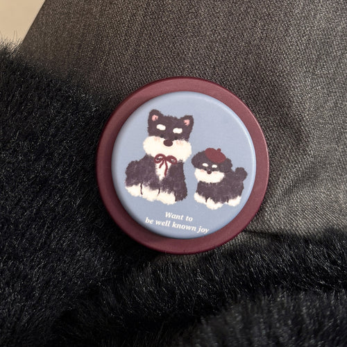 cute animal motif pin Bowlift