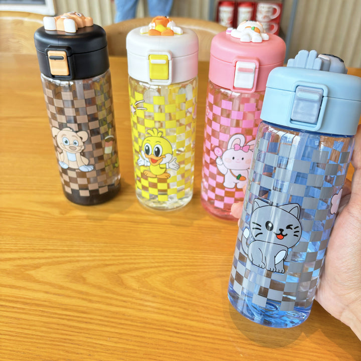 Women's funny drinking bottle with sealed lid Bowlift