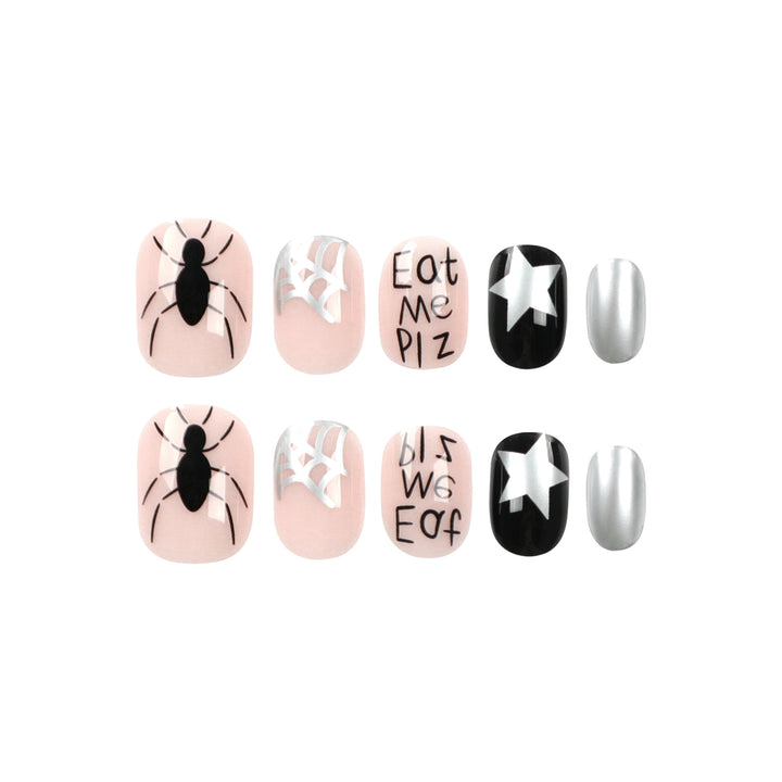 Creative nail art with Halloween motifs Bowlift