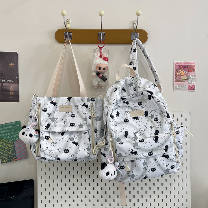 Versatile Cartoon-Themed Utility Backpack