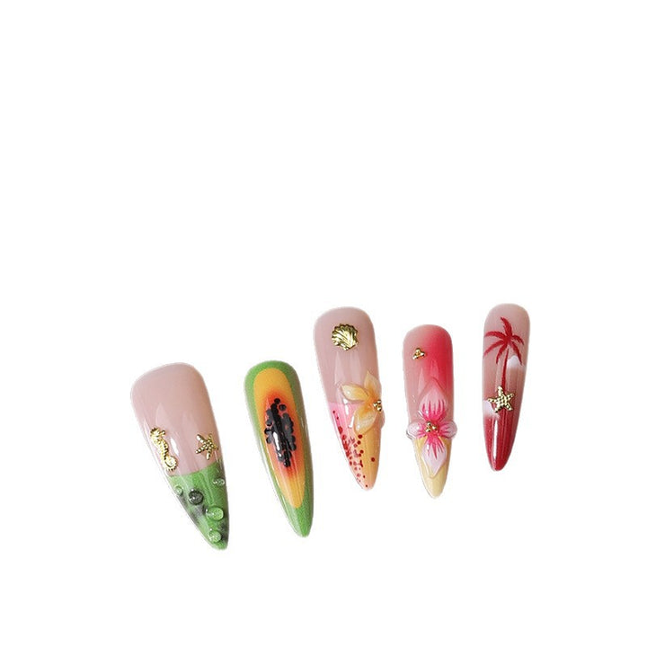 Tropical Nail Art Tips Bowlift