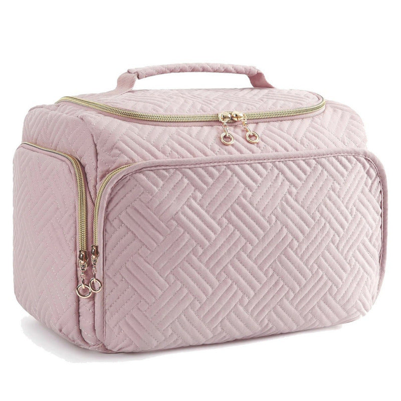 Cosmetic Organizer Bag with Multi-functional Interior Layout Bowlift