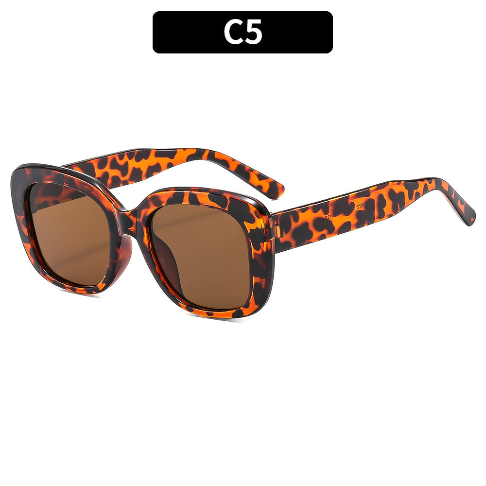 Oversized Square Sunglasses Elegant Look