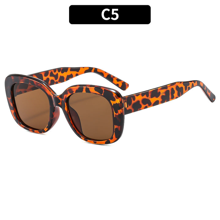 Oversized Square Sunglasses Elegant Look