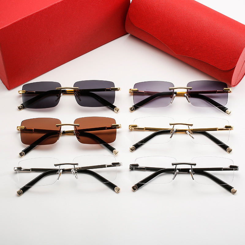 Ladies stylish sunglasses with elegant metal frame and polarized lenses Bowlift