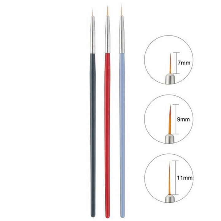 Precision Nail Art Detailing Brushes Bowlift 1787460807