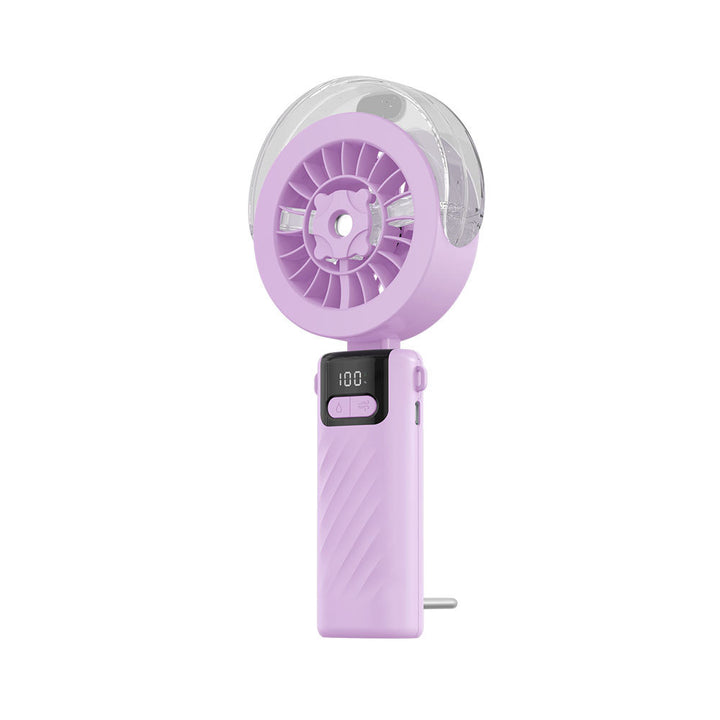 Unisex Portable Rechargeable Handheld Fan Bowlift