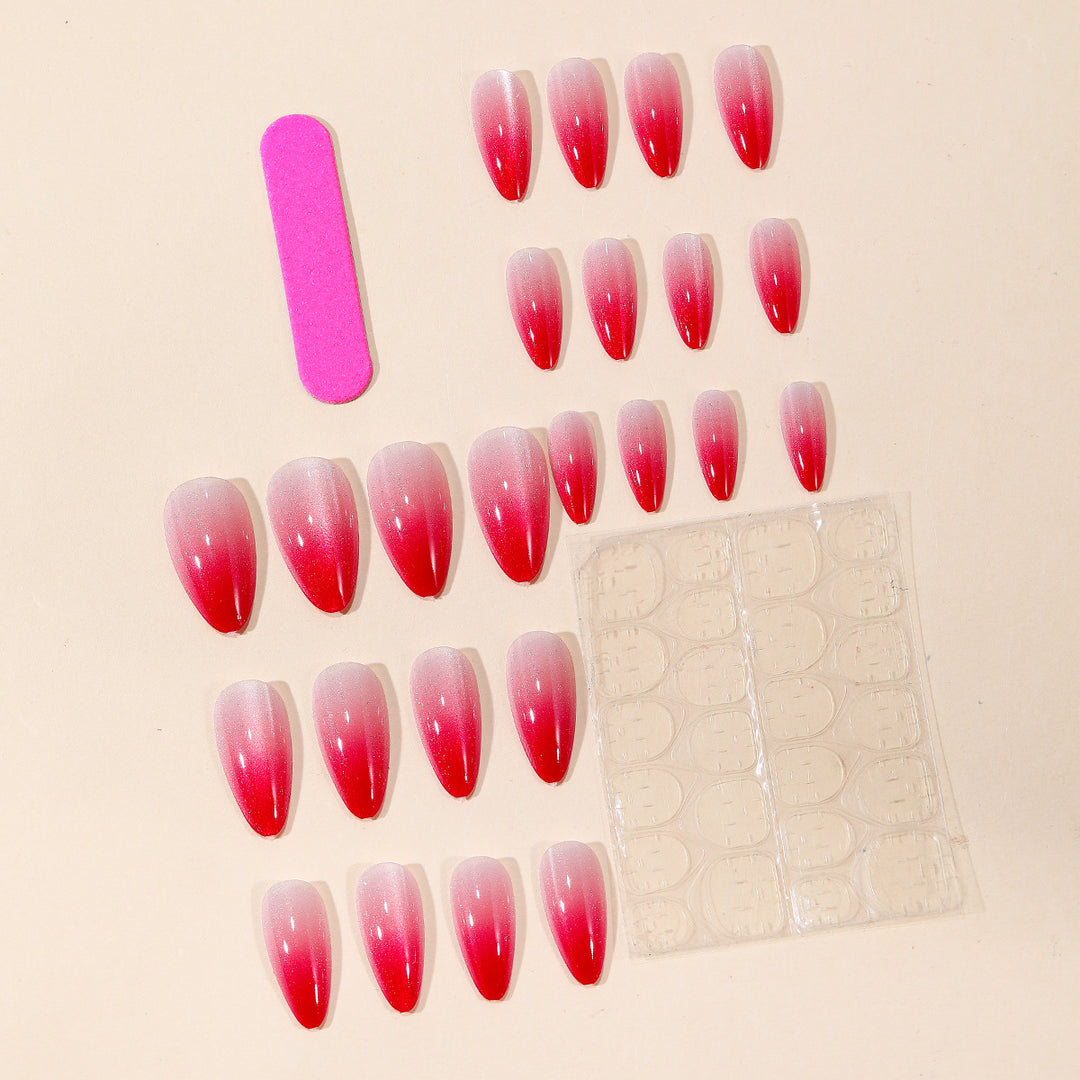 Ombre Stiletto Nail Art Extensions Bowlift