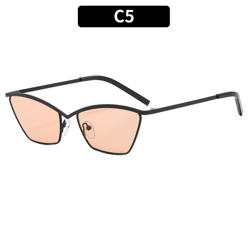 Stylish Angular Cat-Eye Sunglasses