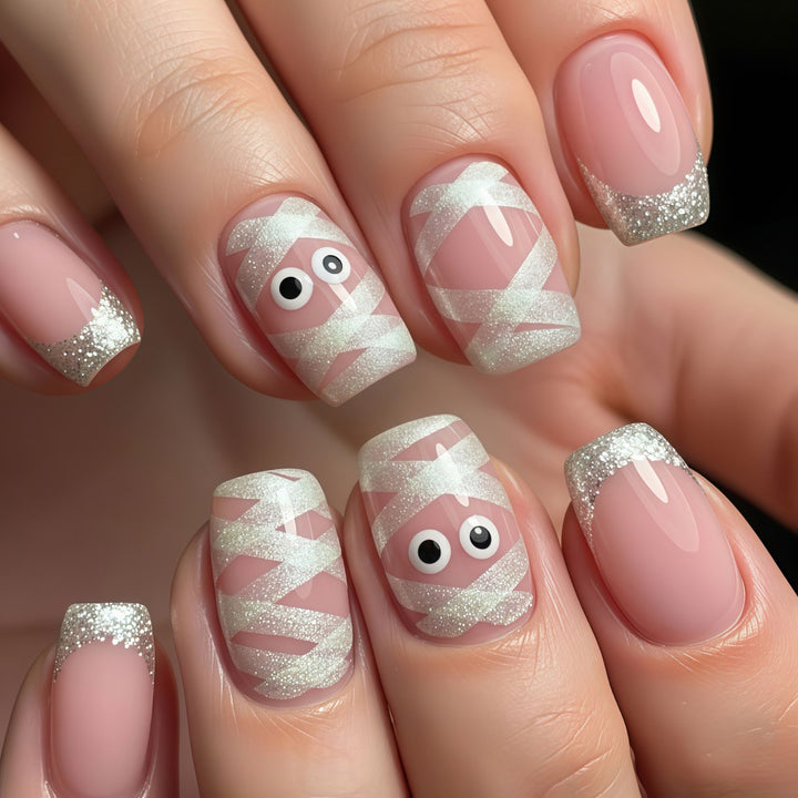 Art Nails in Creative Mummy Design Bowlift