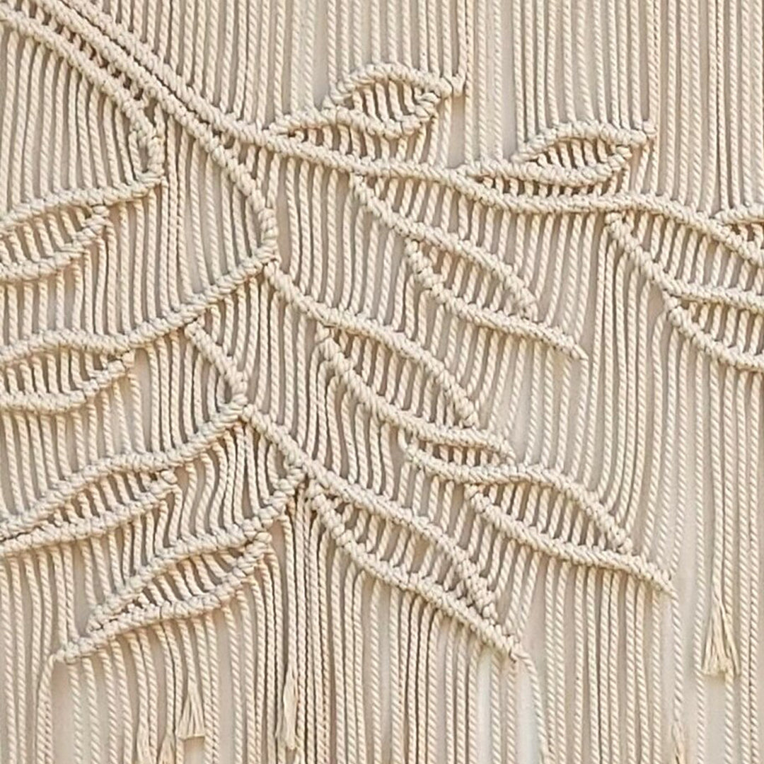 Woven Macrame Wall Art Decor Bowlift