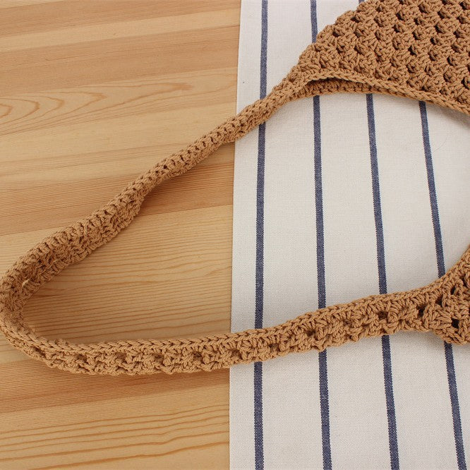 Fashionable Crochet Tote Bag Bowlift