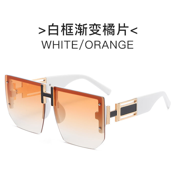 Women futuristic square sunglasses Bowlift