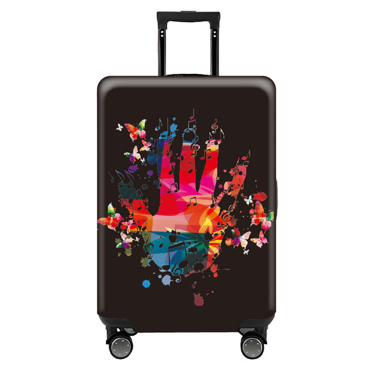 Artistic Travel Hard Shell Suitcase Bowlift