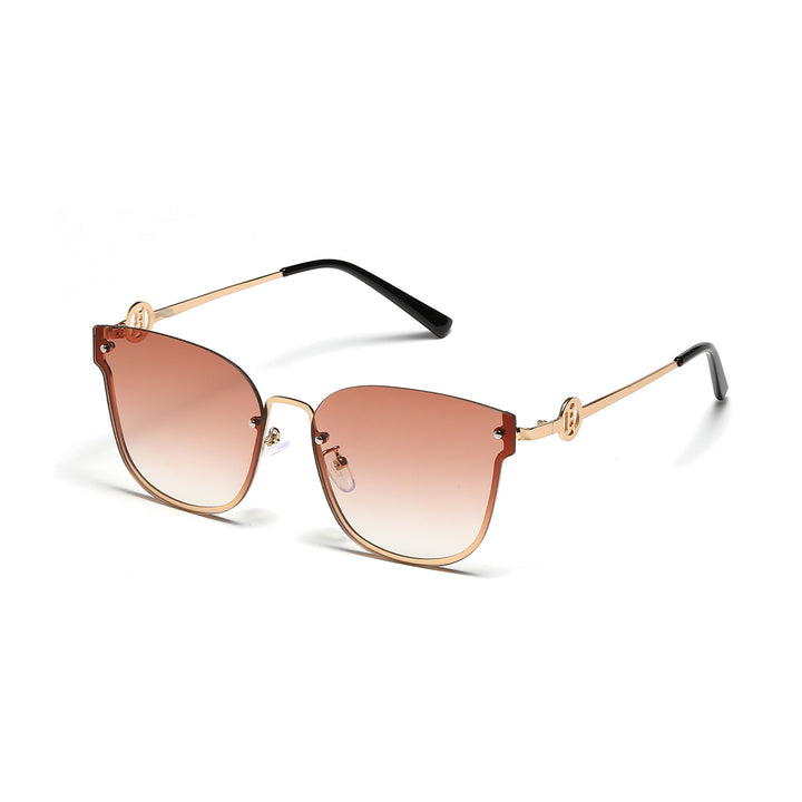 Women's fashionable oversized sunglasses with unique gradient Bowlift