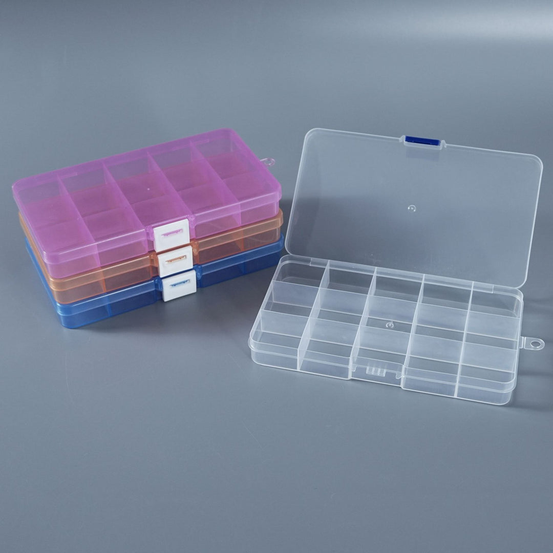 Multi-Section Storage Organizer Box Bowlift