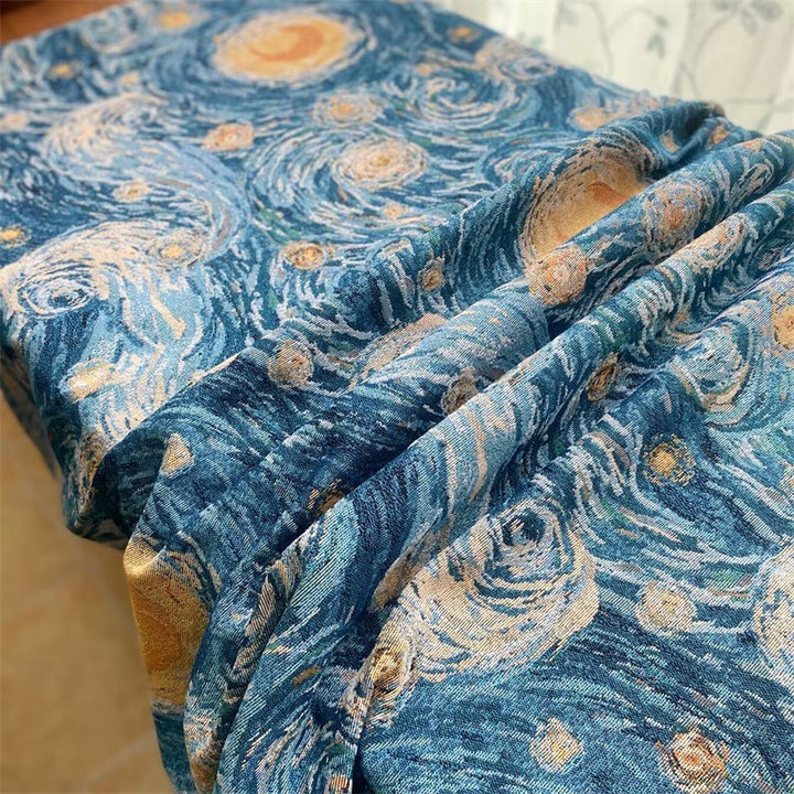 Artistic Starry Night Tapestry Blanket
