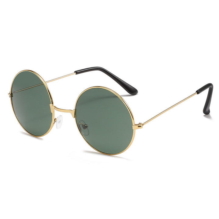 Retro Round Lens Sunglasses Bowlift