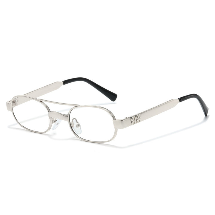 Stylish Minimalist Oval Sunglasses Bowlift