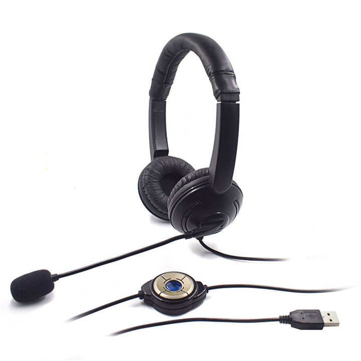 Multimedia Headset with Adjustable Microphone Bowlift