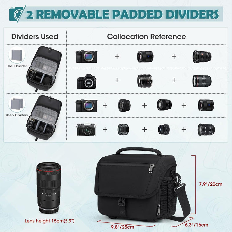Camera and accessory bag Bowlift
