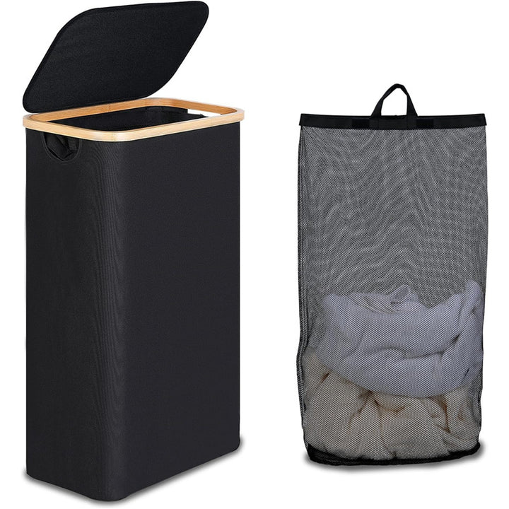 High-quality laundry container with removable inner bag Bowlift